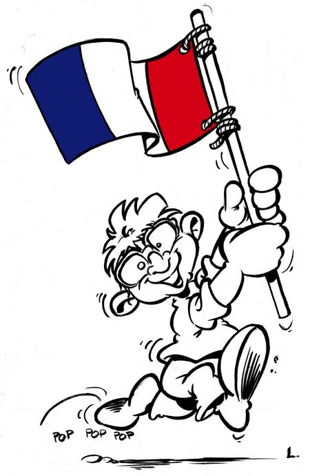 drapeau français