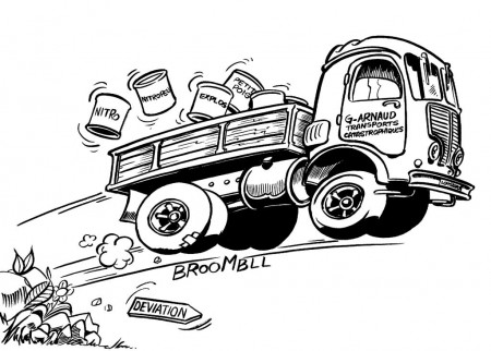 camion qu'aurait comme un faux air