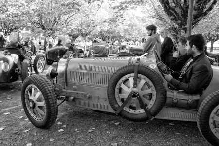 Départ de Bugatti