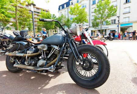 Une bien jolie Harley Davidson